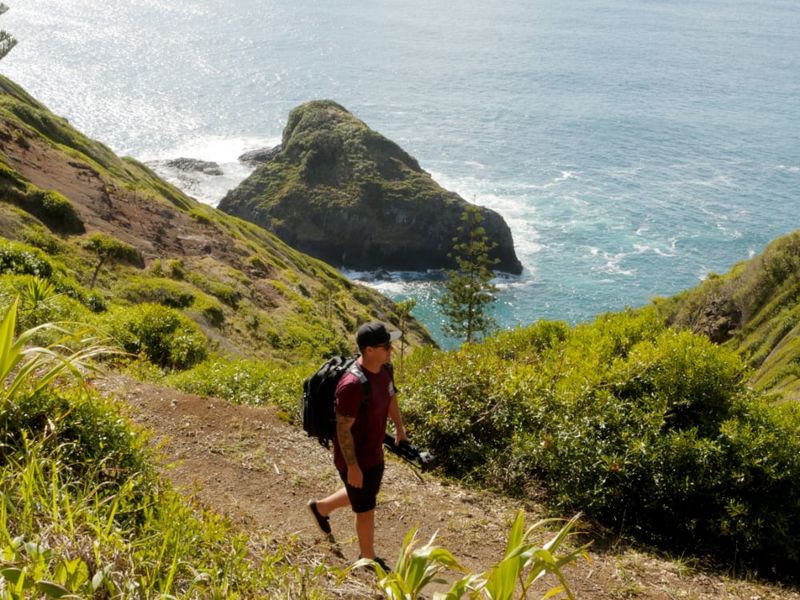 Coastal track. Photo: Norfolk Island Tourism.