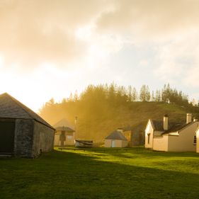 Historic buildings. Norfolk Island