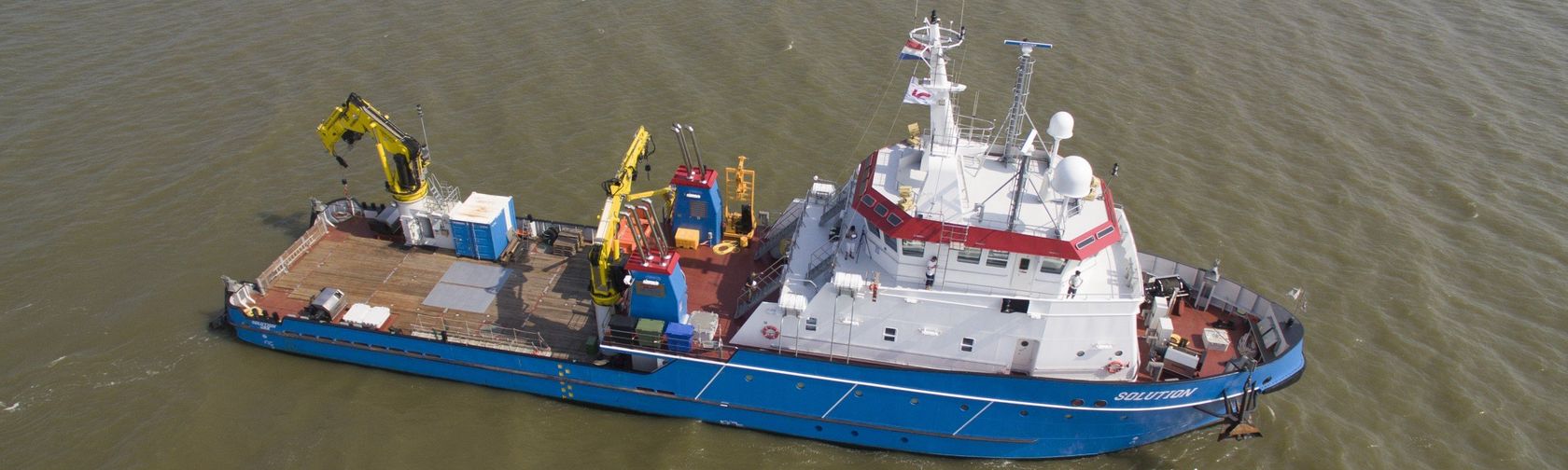 The RV Offshore Solution will be mapping habitat in the Norfolk Marine Park in July. Photo: Guardian Offshore AU